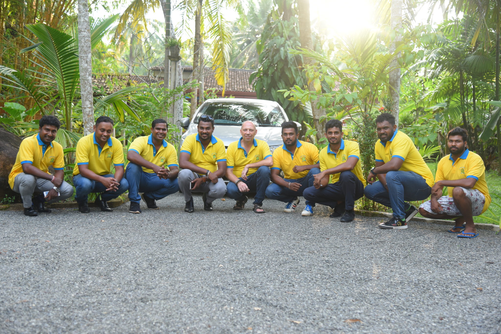 equipe aloka sanna agence voyage sri lanka