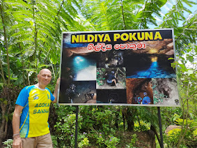 grotte Blue Water Pond à Ella sri lanka