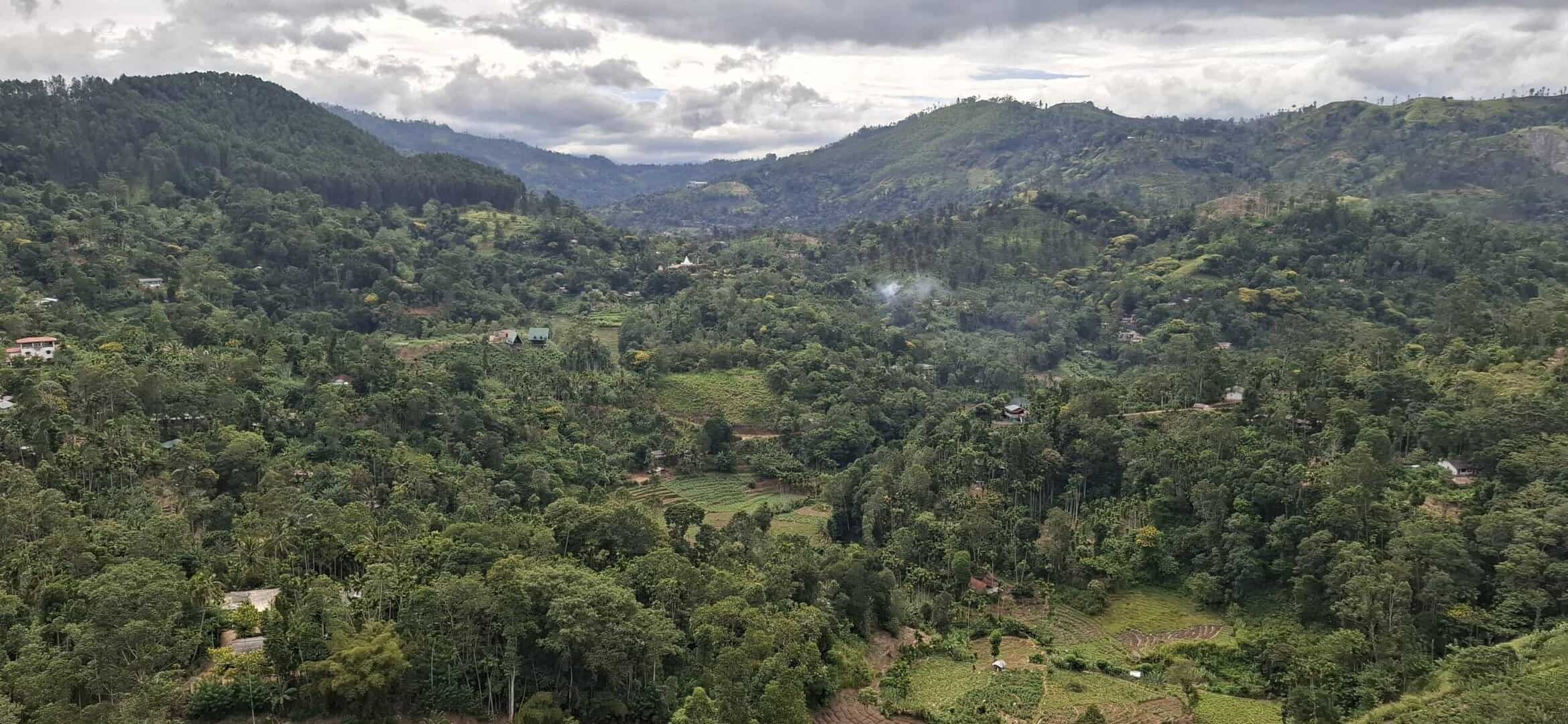 Sri Lanka vu d'en haut