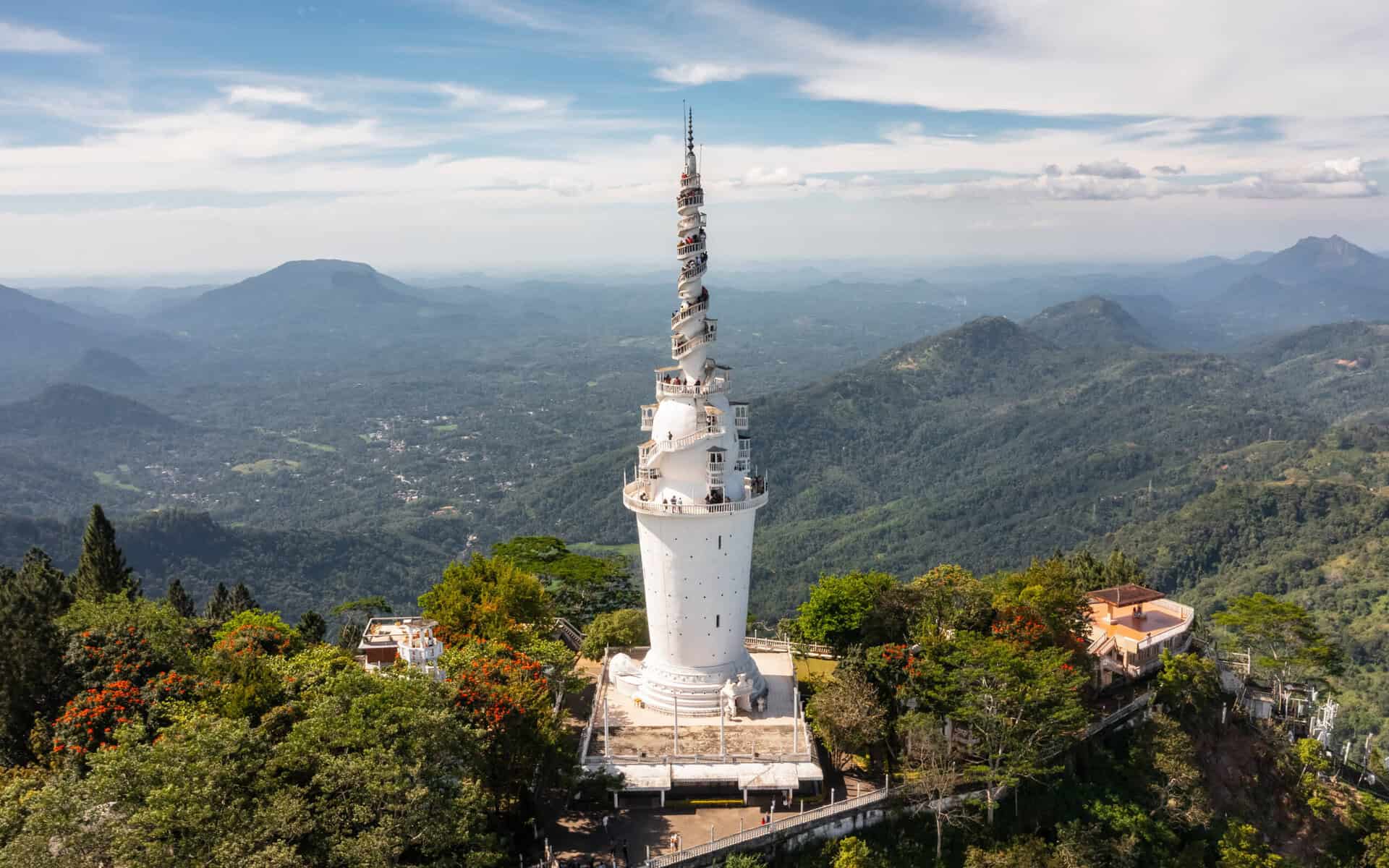 Tour Ambuluwawa au Sri Lanka