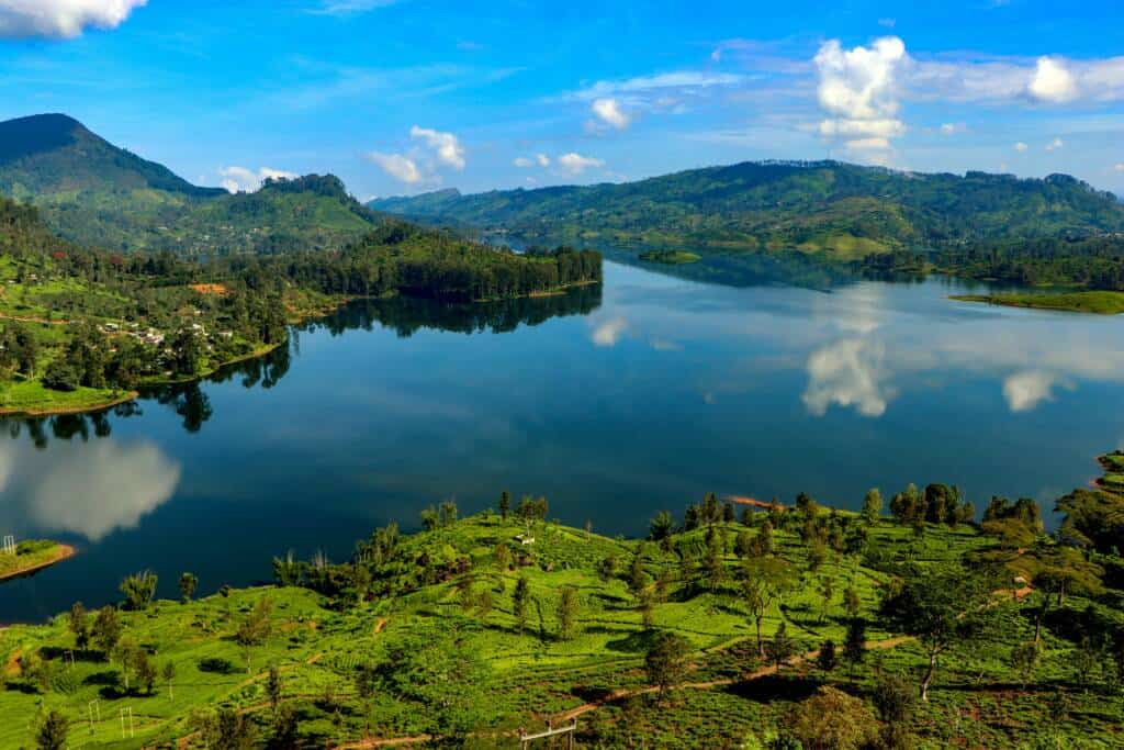 Randonnée en montagne au Sri Lanka